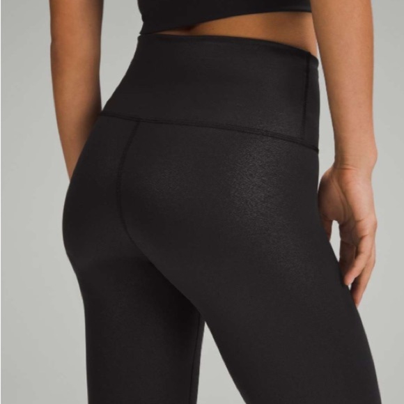 Lululemon Wunder Train High-Rise Tight 28" Radiate Foil Print Black - Picture 2 of 11